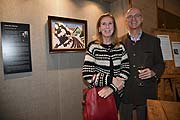 Joachim Graf von Arnim und Frau Dr. Alexandra Gräfin von Arnim @ "Kunst-Wochenende auf dem Lande“ - Präsentation der Kunstwirte 2020 im Hotel Alpenhof und weiteren Lokalitäten in Murnau am 07.03.2020 / Foto: BrauerPhotos / S.Brauer